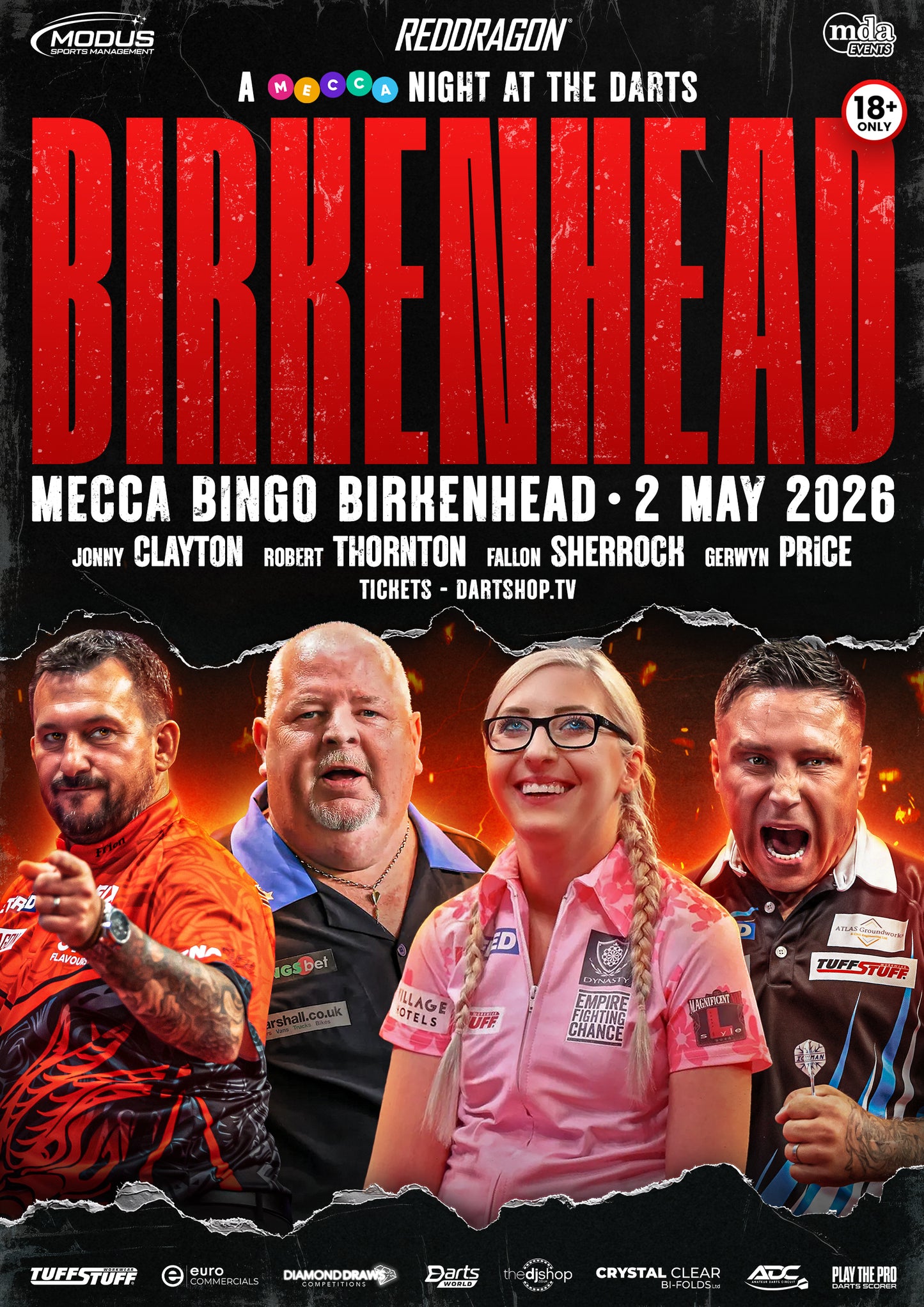 A Mecca Night at the Darts Birkenhead - 2nd May 2026