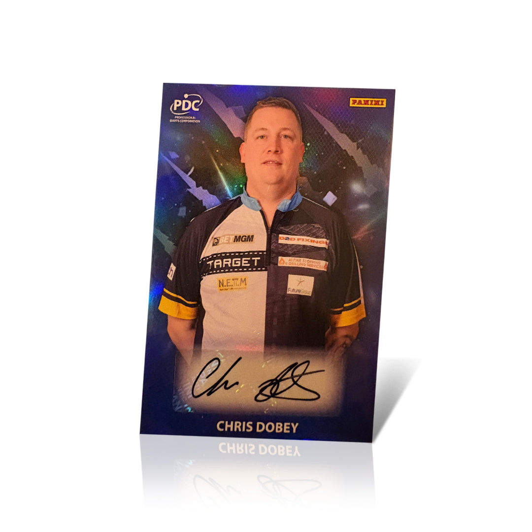 Chris Dobey Autographed Trading Card