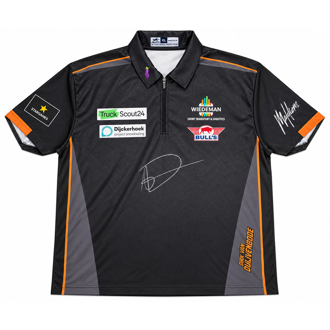 Dirk van Duijvenbode – 2025 Machineseeker European Championship Match Worn Signed Shirt