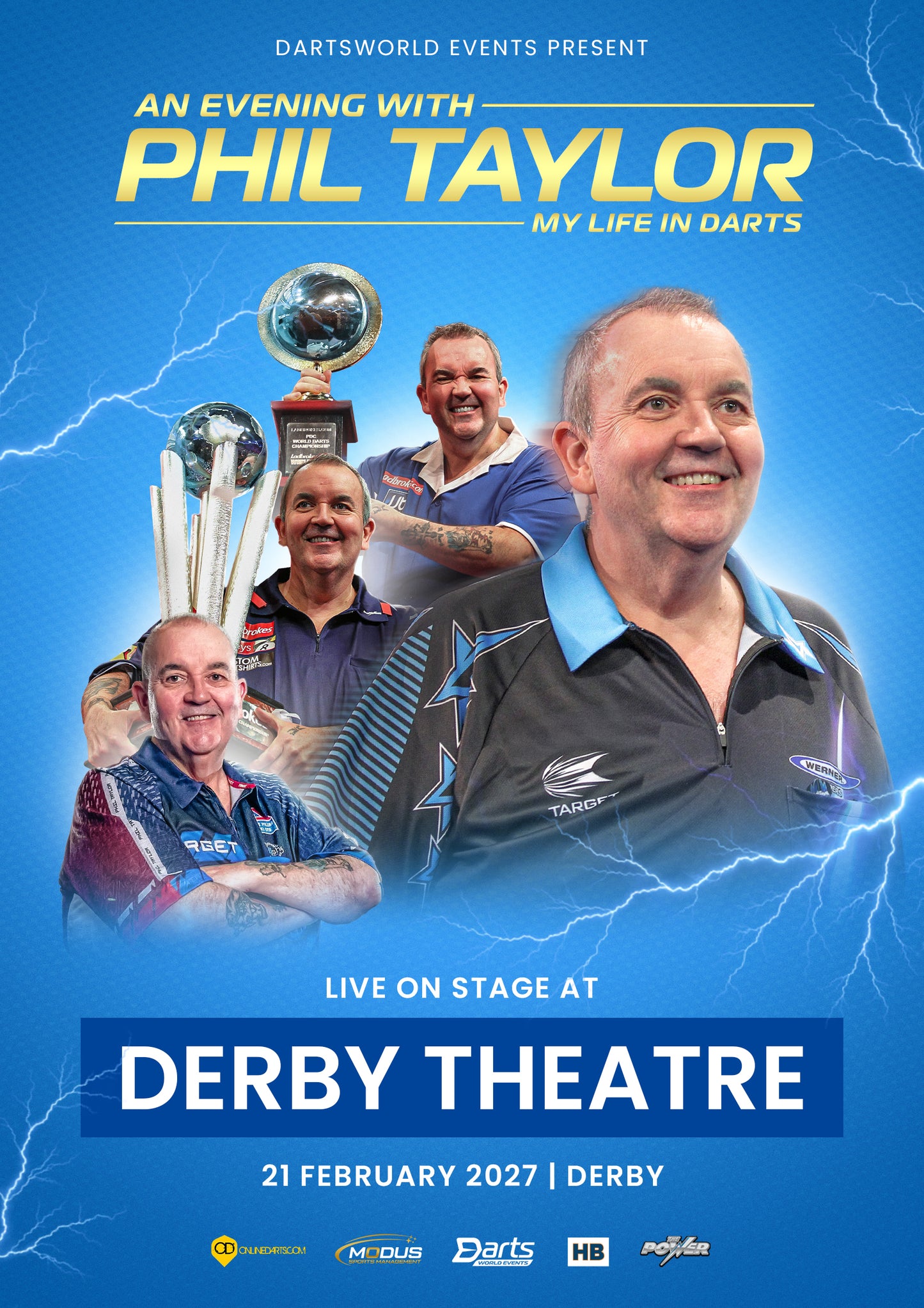 An Evening with Phil Taylor, Derby - 21st February 2027
