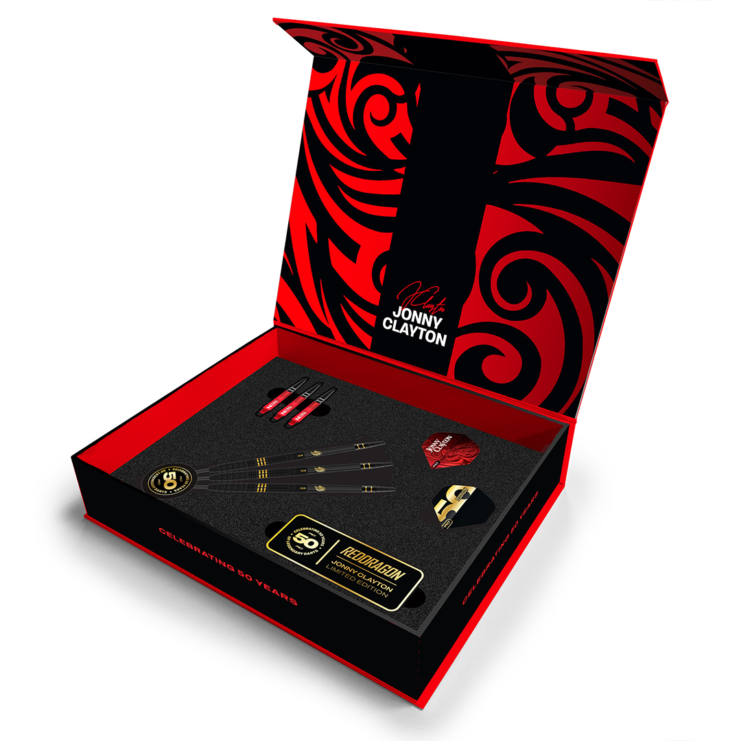 Jonny Clayton Signed 50 Year Edition Darts – Darts World Store