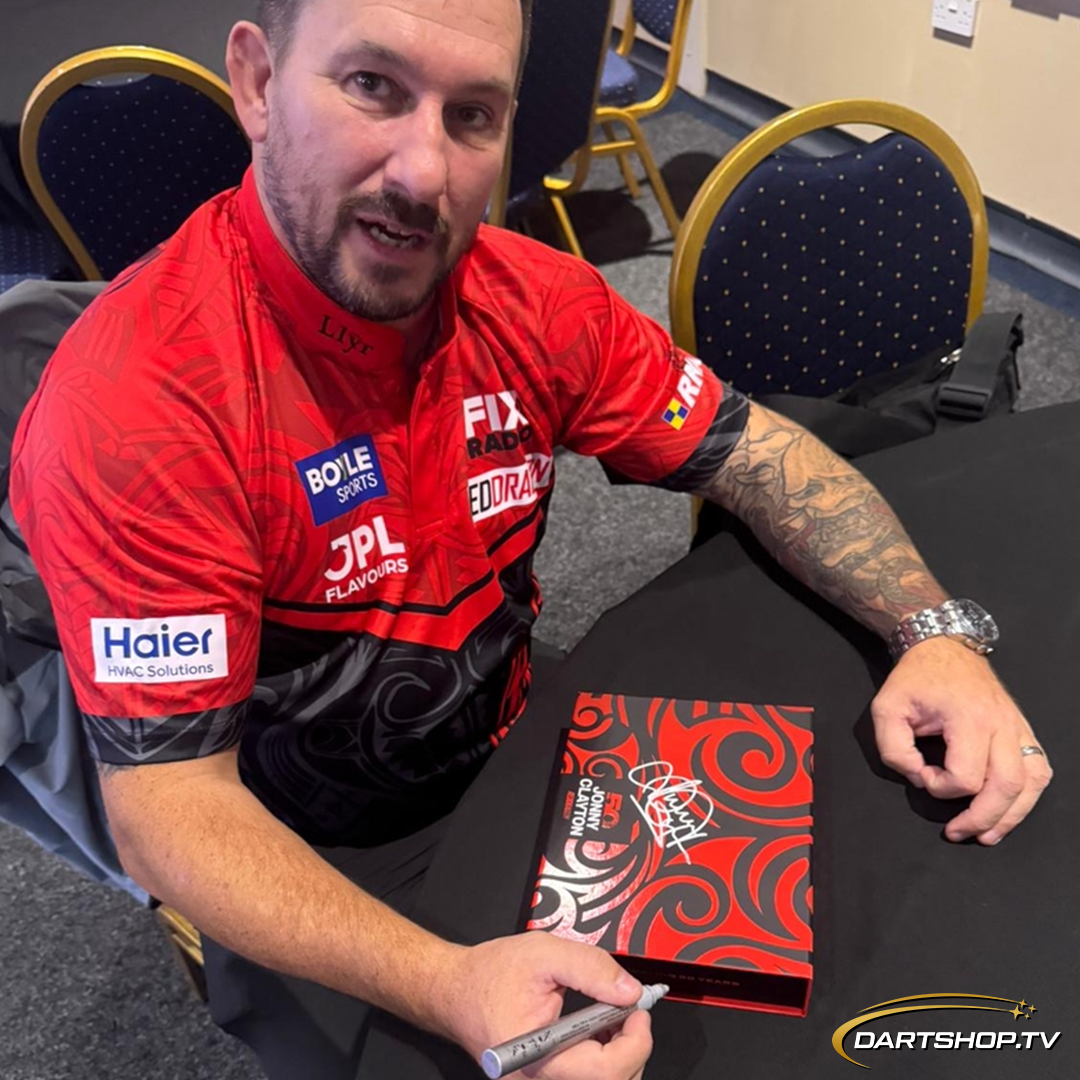 Jonny Clayton Signed 50 Year Edition Darts