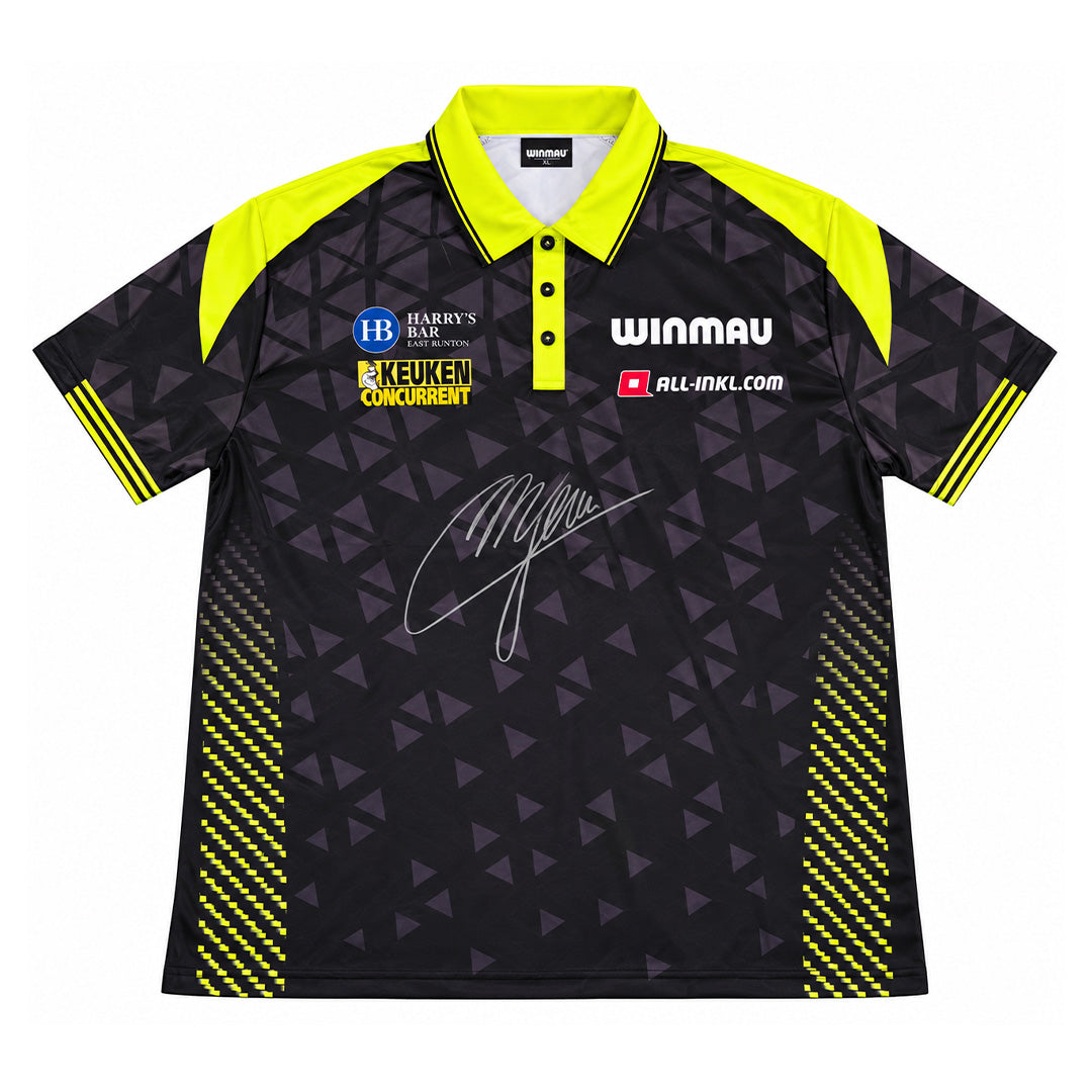 Michael van Gerwen Signed Replica Shirt