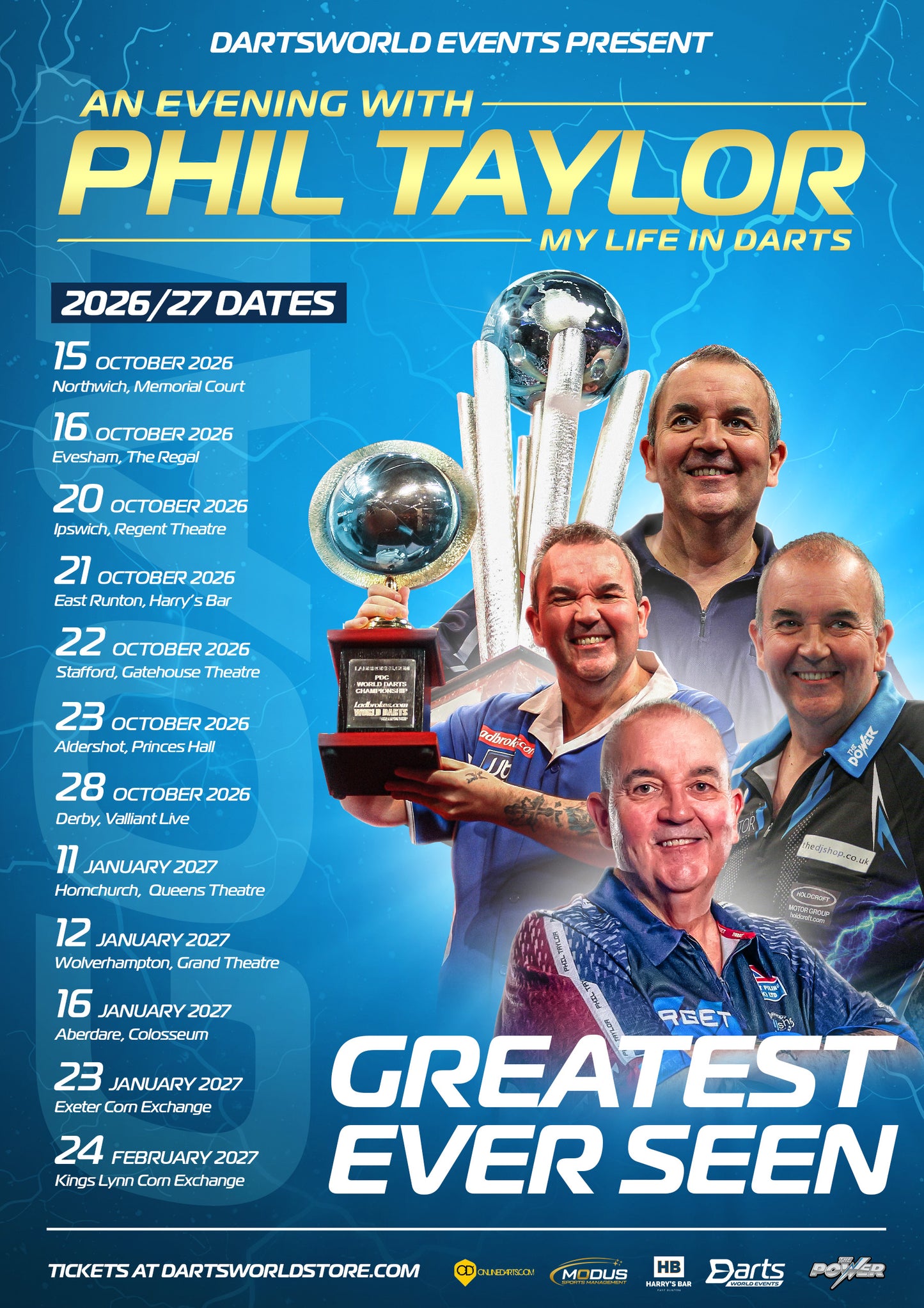 An Evening With Phil Taylor Tour