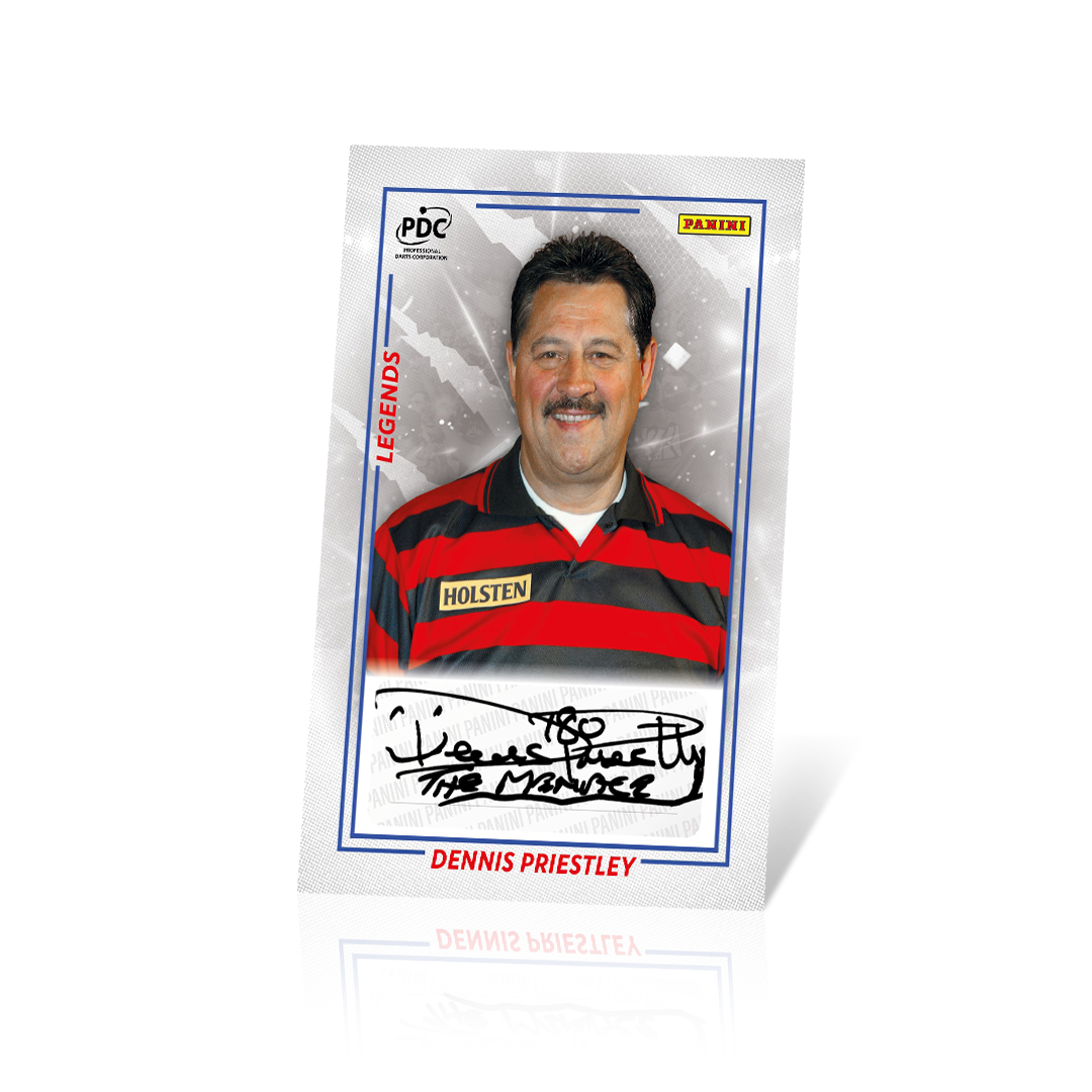 Dennis Priestley Autographed Trading Card