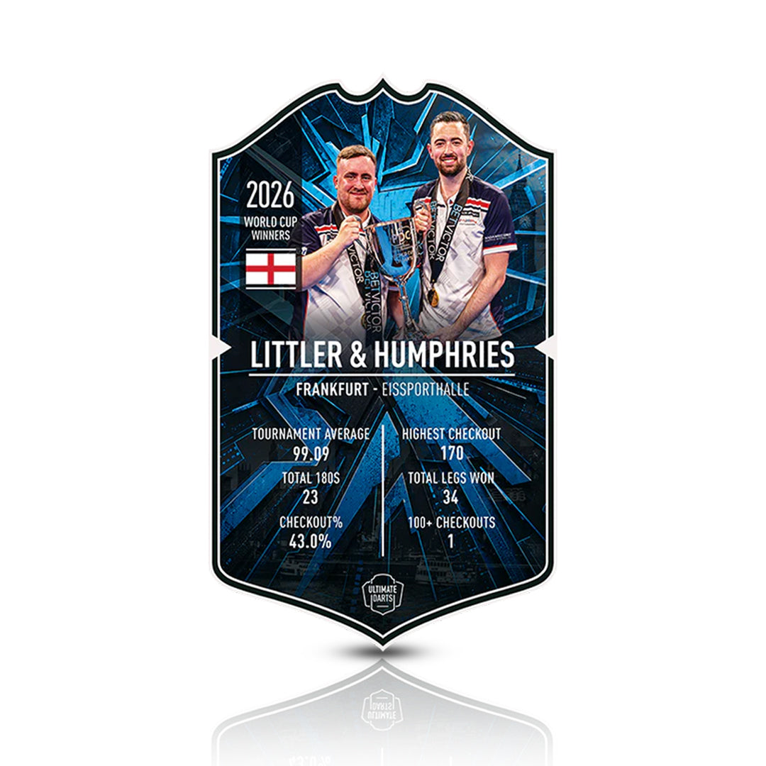 Pre Order: England Champions 2026 Ultimate Darts Card