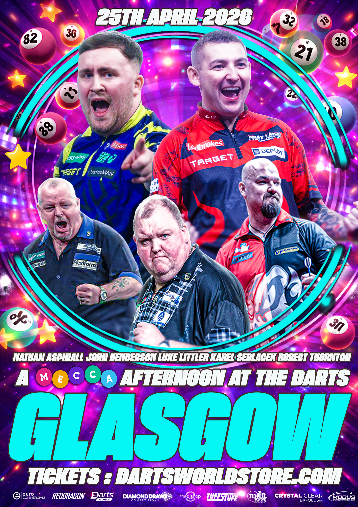 A Mecca Afternoon at the Darts Glasgow - 25th April 2026