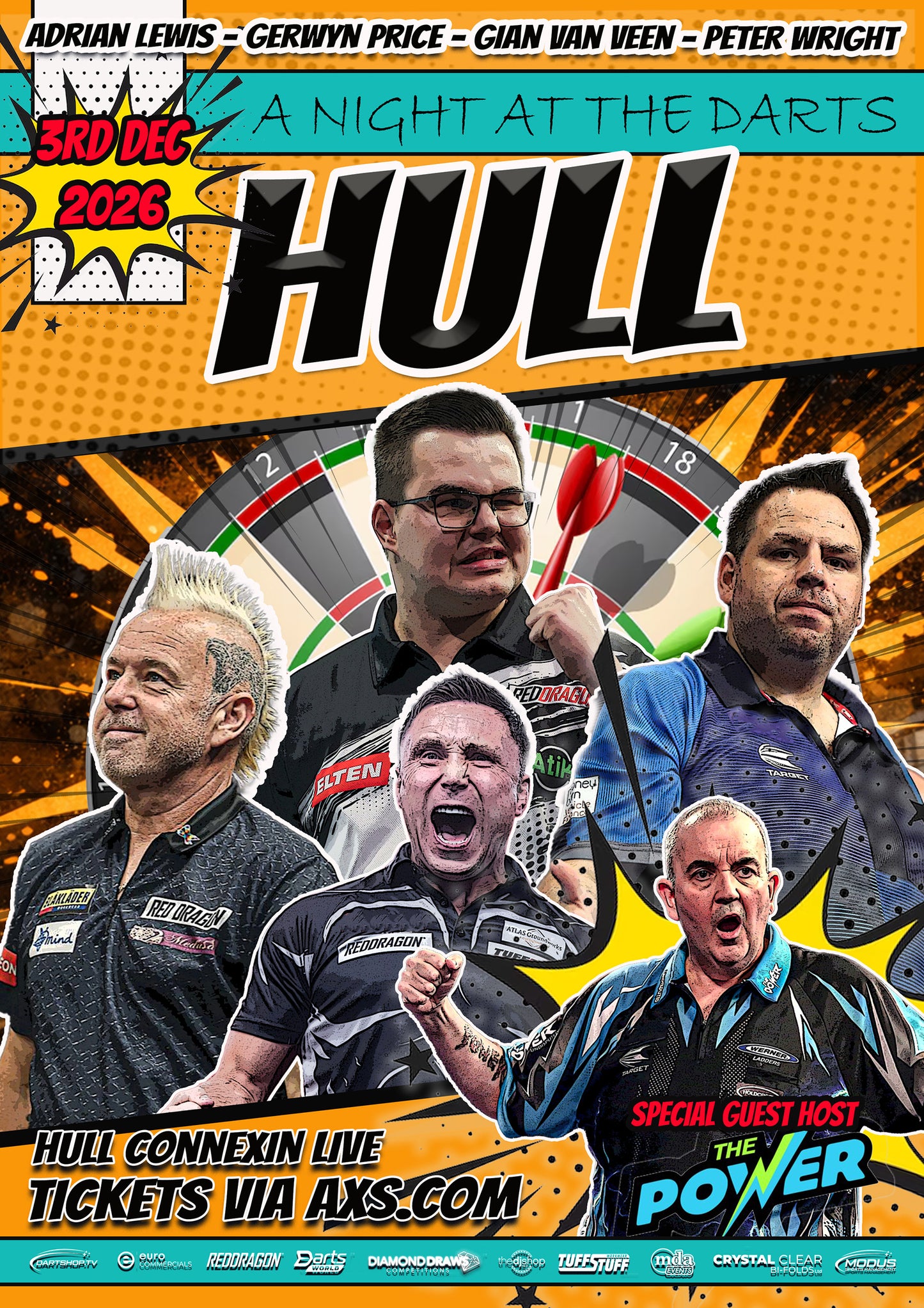 A Night at the Darts Hull - 3rd December 2026