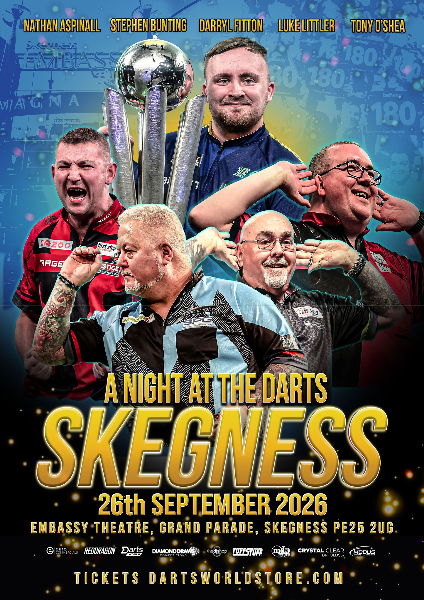 A Night at the Darts Skegness - 26th September 2026