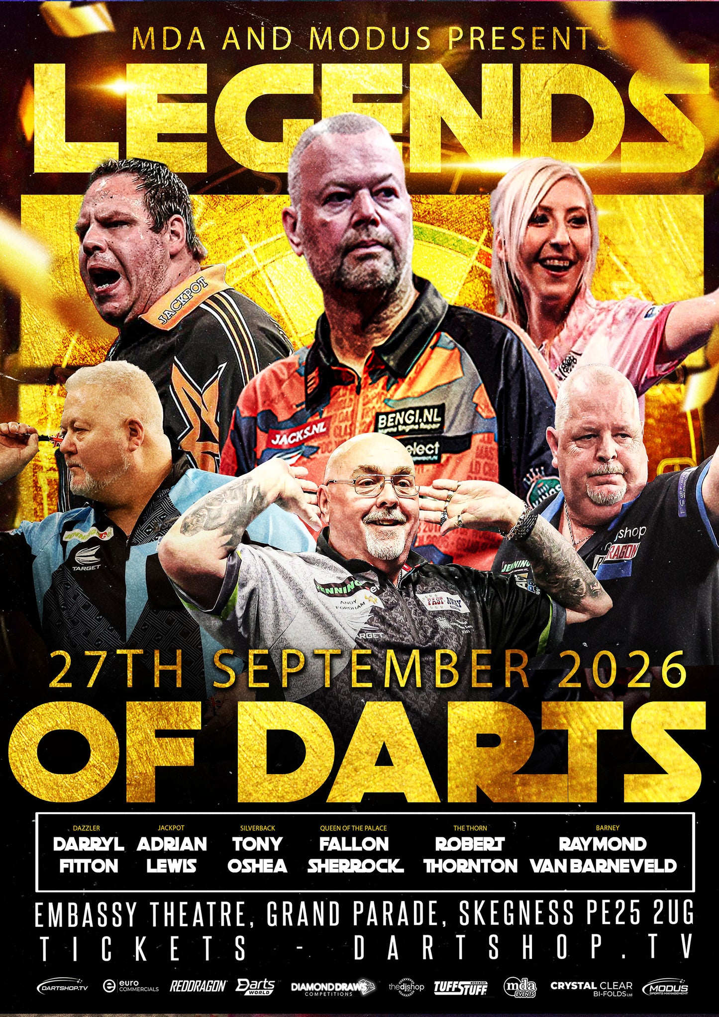 Skegness Legends 2026 - 27th September 2026