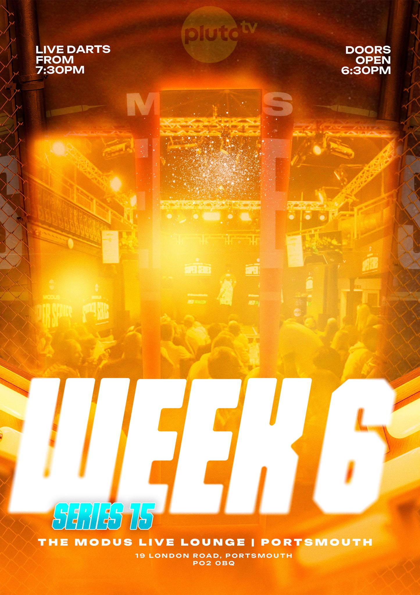 MODUS SUPER SERIES, SERIES 15 WEEK 6: 12th September 2026