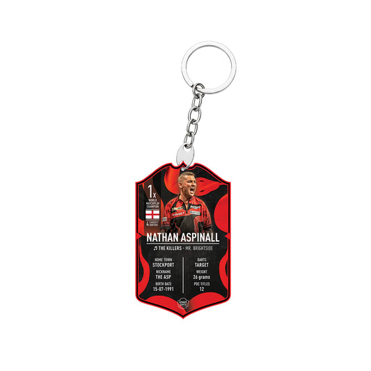 Nathan Aspinall Ultimate Darts Keychain