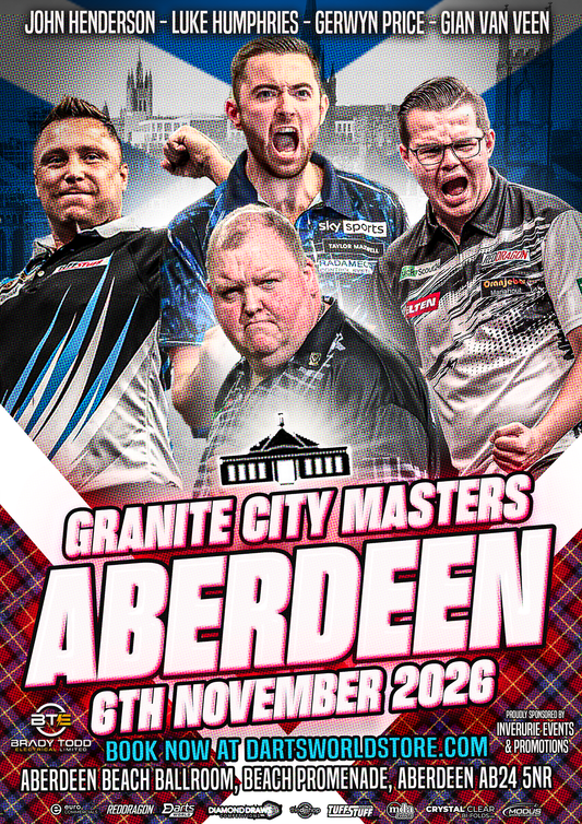 A Night at the Darts Aberdeen - 6th November 2026