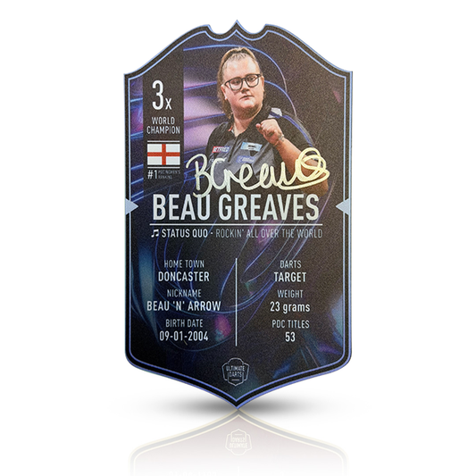 NEW: Beau Greaves Signed Ultimate Card