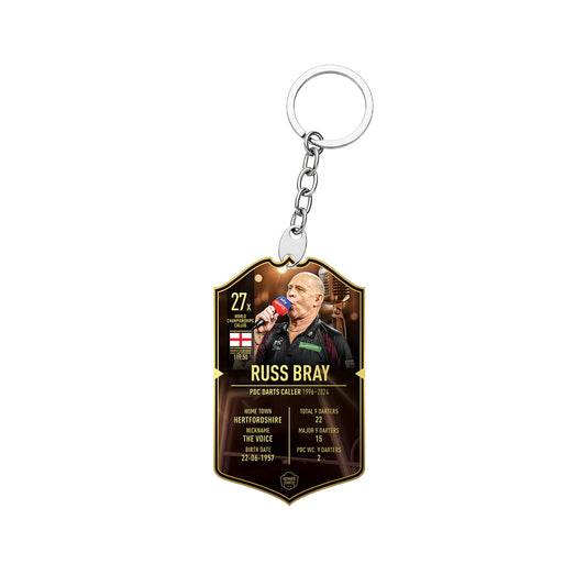 Russ Bray Ultimate Darts Keychain