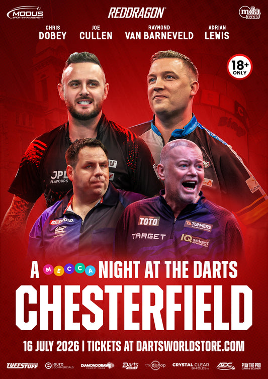 A Mecca Night at the Darts Chesterfield - 16th July 2026