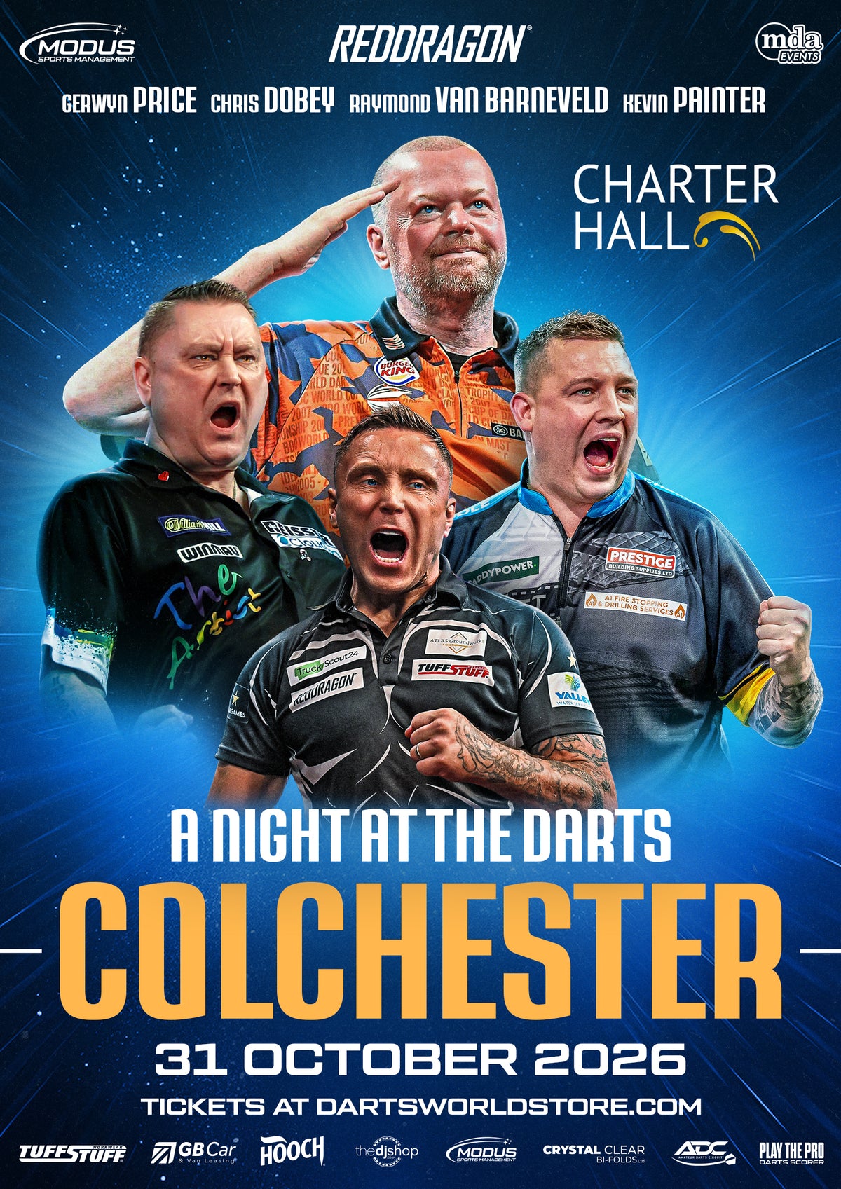 A Night At The Darts Colchester - 31st October 26