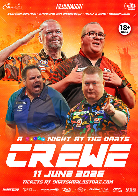 Sun Club A Mecca Night at the Darts Crewe - 11th June 2026