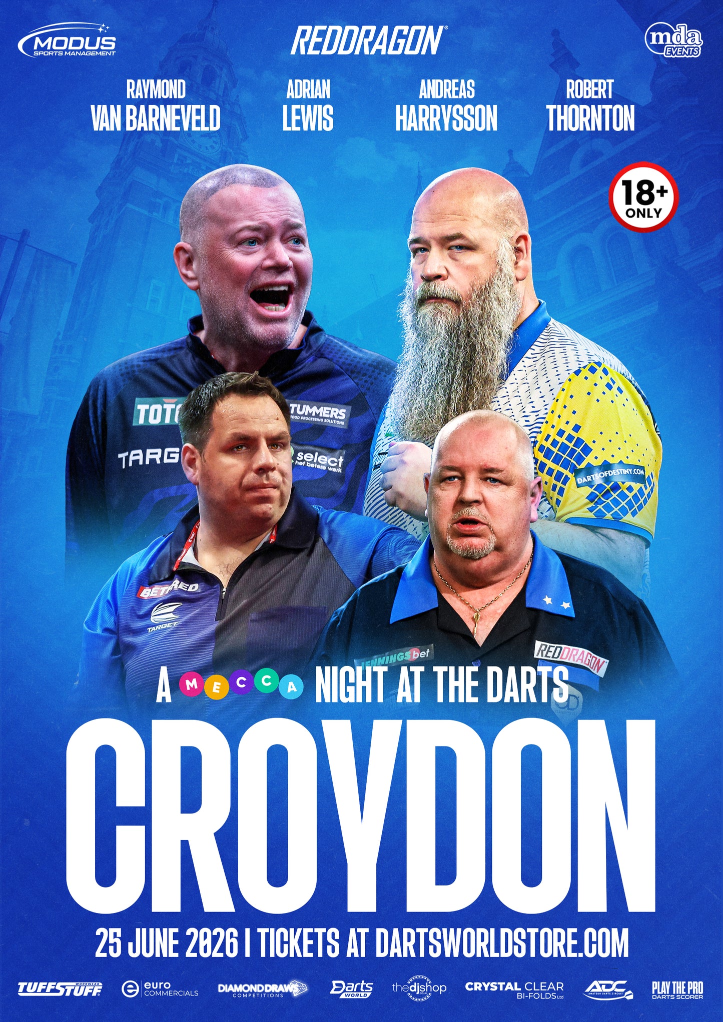 A Mecca Night at the Darts Croydon - 25th June 2026