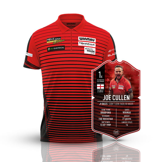 Joe Cullen Replica Shirt & Signed Ultimate Card Bundle