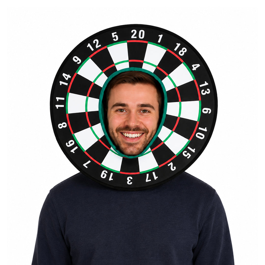 Dartboard Face Hat