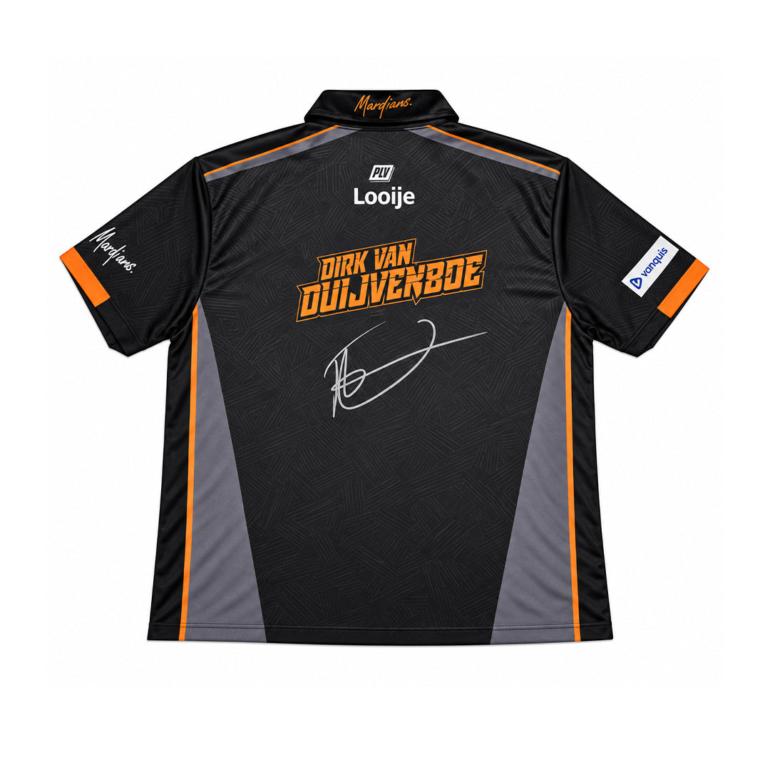 Dirk van Duijvenbode – Signed World Series of Darts Finals Match-Worn Shirt vs Luke Humphries