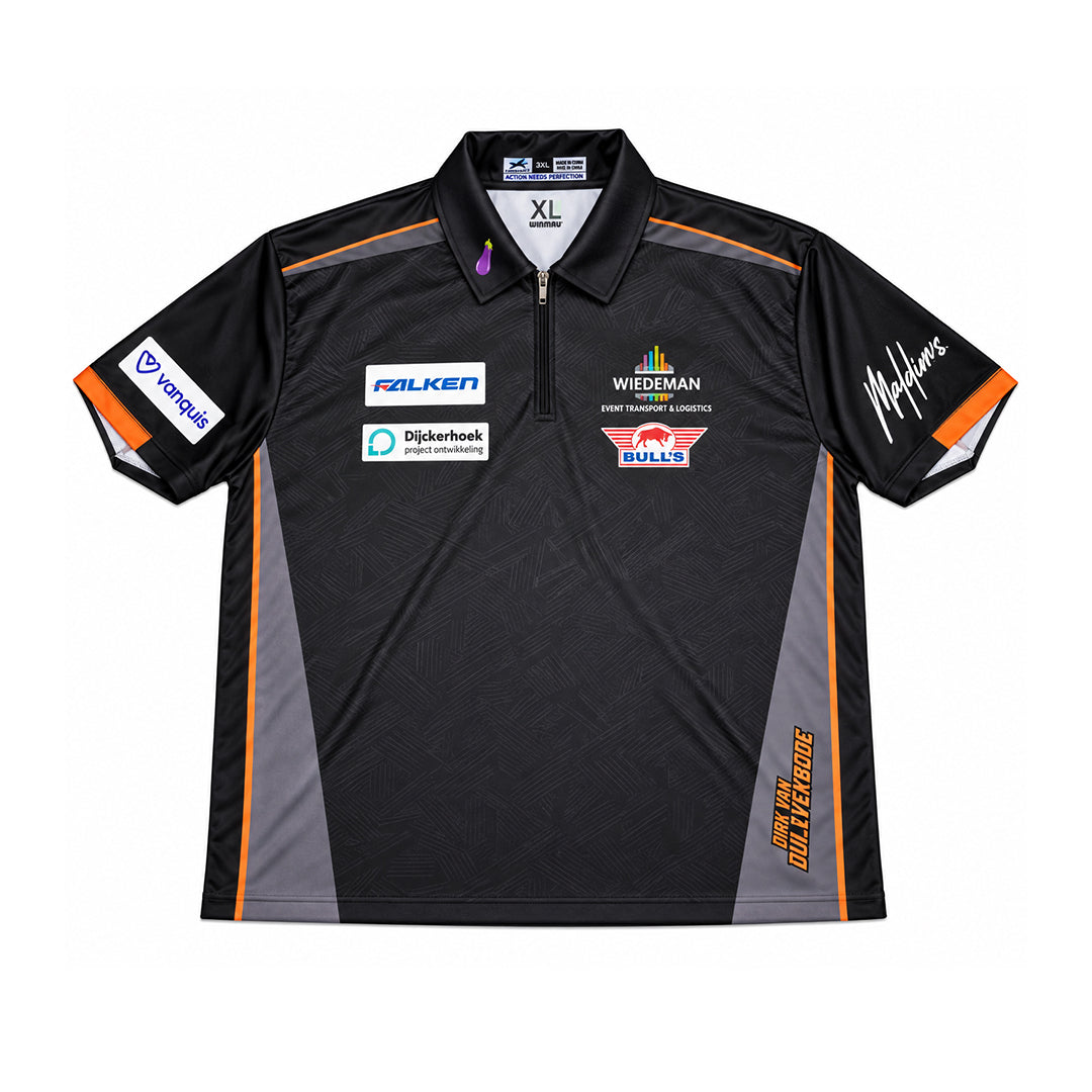 Dirk van Duijvenbode – Signed World Series of Darts Finals Match-Worn Shirt vs Luke Humphries