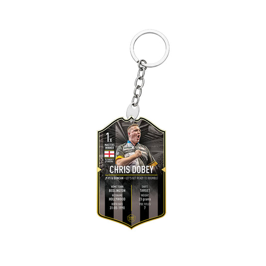 Chris Dobey Ultimate Darts Keychain