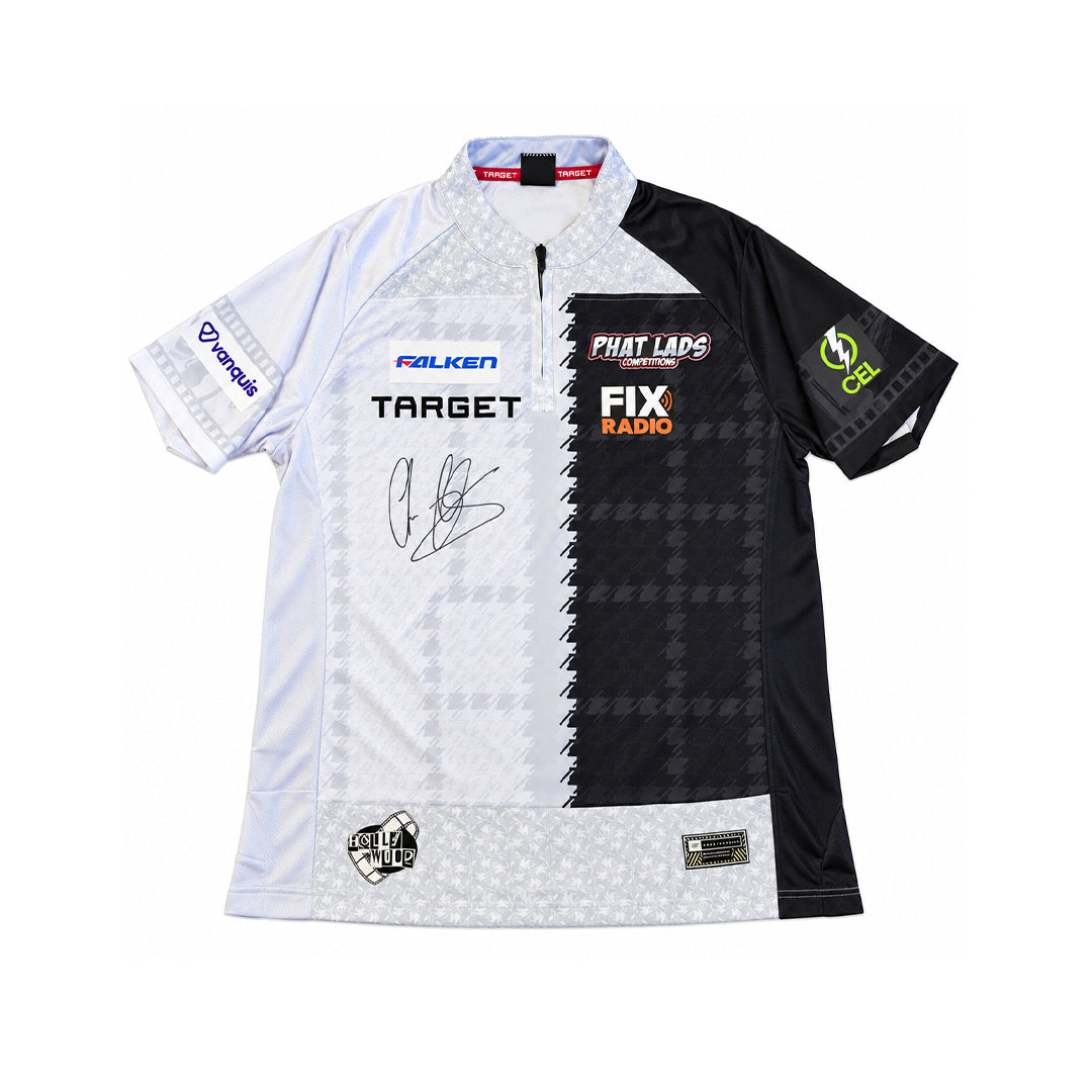 Chris Dobey – Signed World Series of Darts Finals Match-Worn Shirt vs Gian van Veen