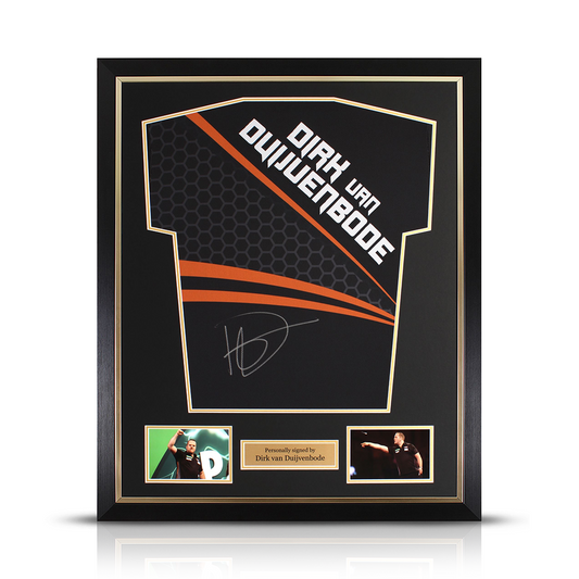 Dirk van Duijvenbode Signed Framed Shirt