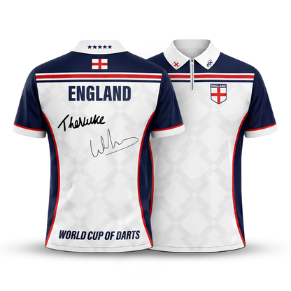 England World Cup of Darts Signed Shirt