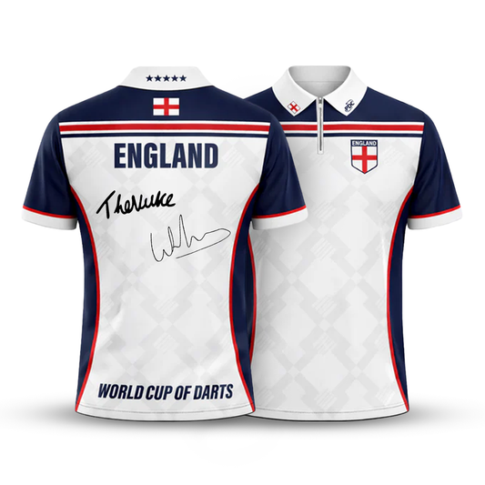 England World Cup of Darts Signed Shirt