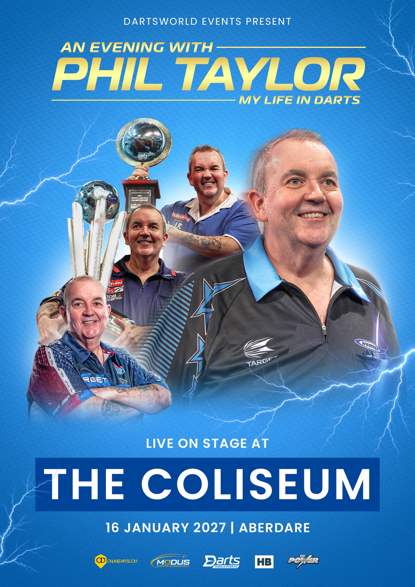 An Evening with Phil Taylor, Aberdare - 16th January 2027
