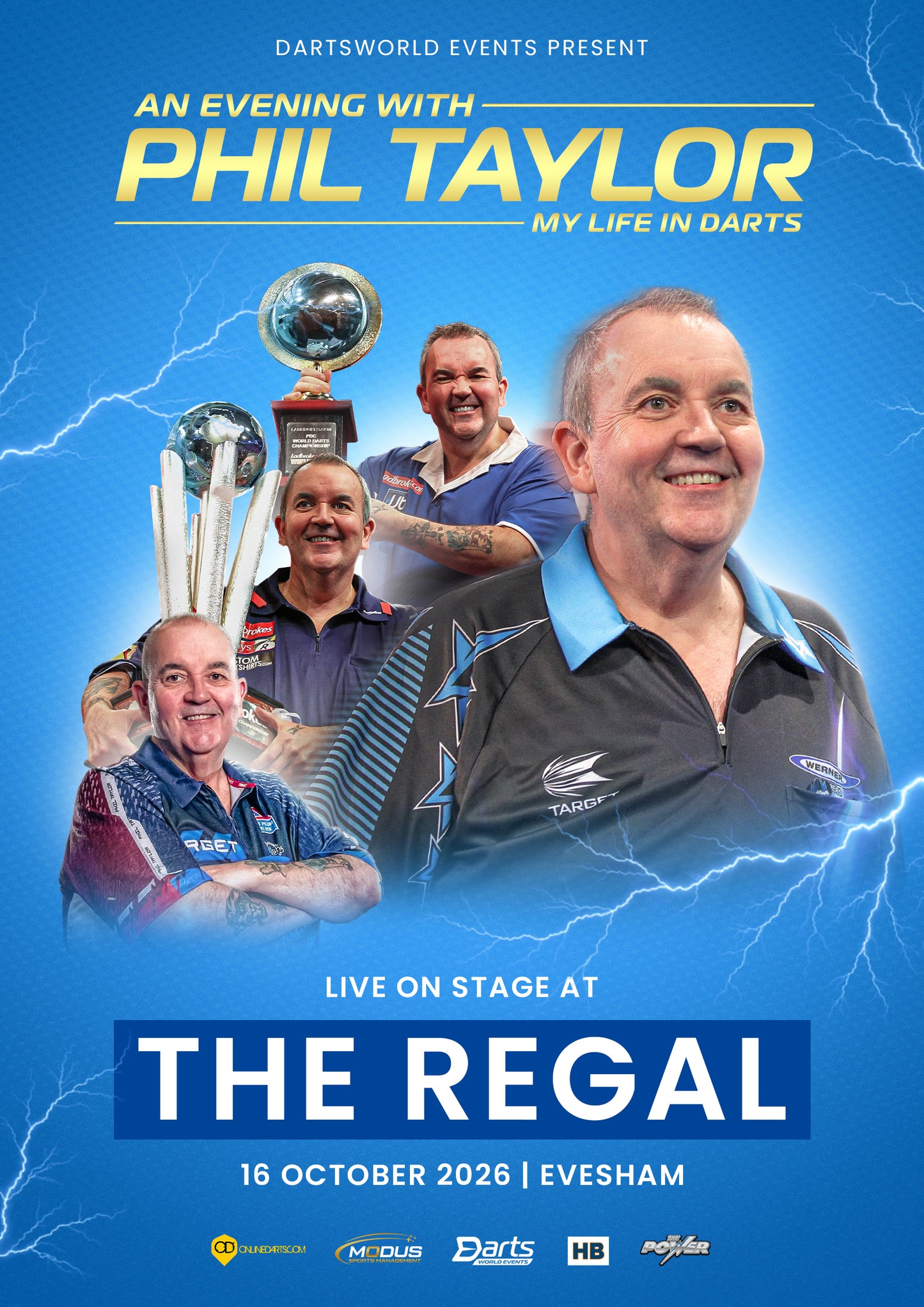 An Evening with Phil Taylor, Evesham - 16th October 2026
