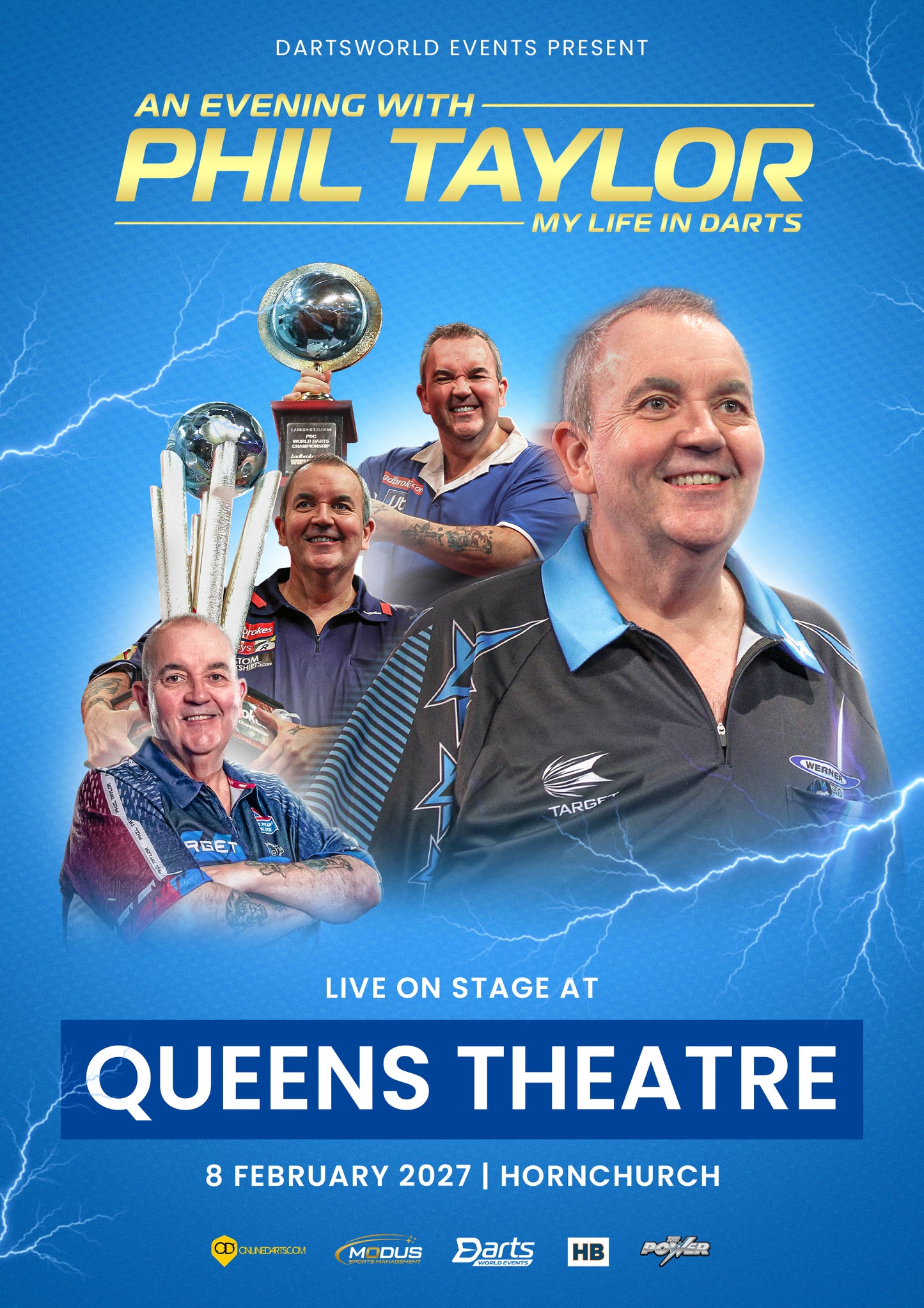 An Evening with Phil Taylor, Hornchurch - 8th February 2027