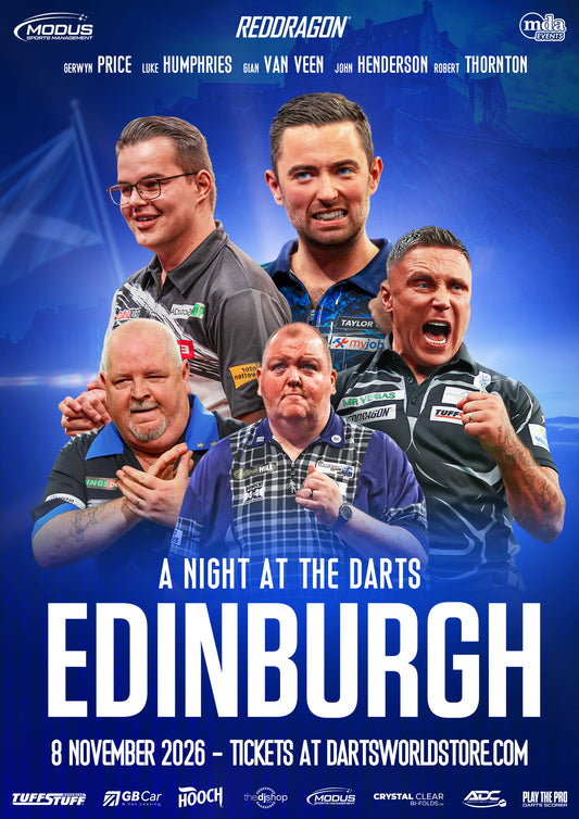 A Night at the Darts Edinburgh - 8th November 2026