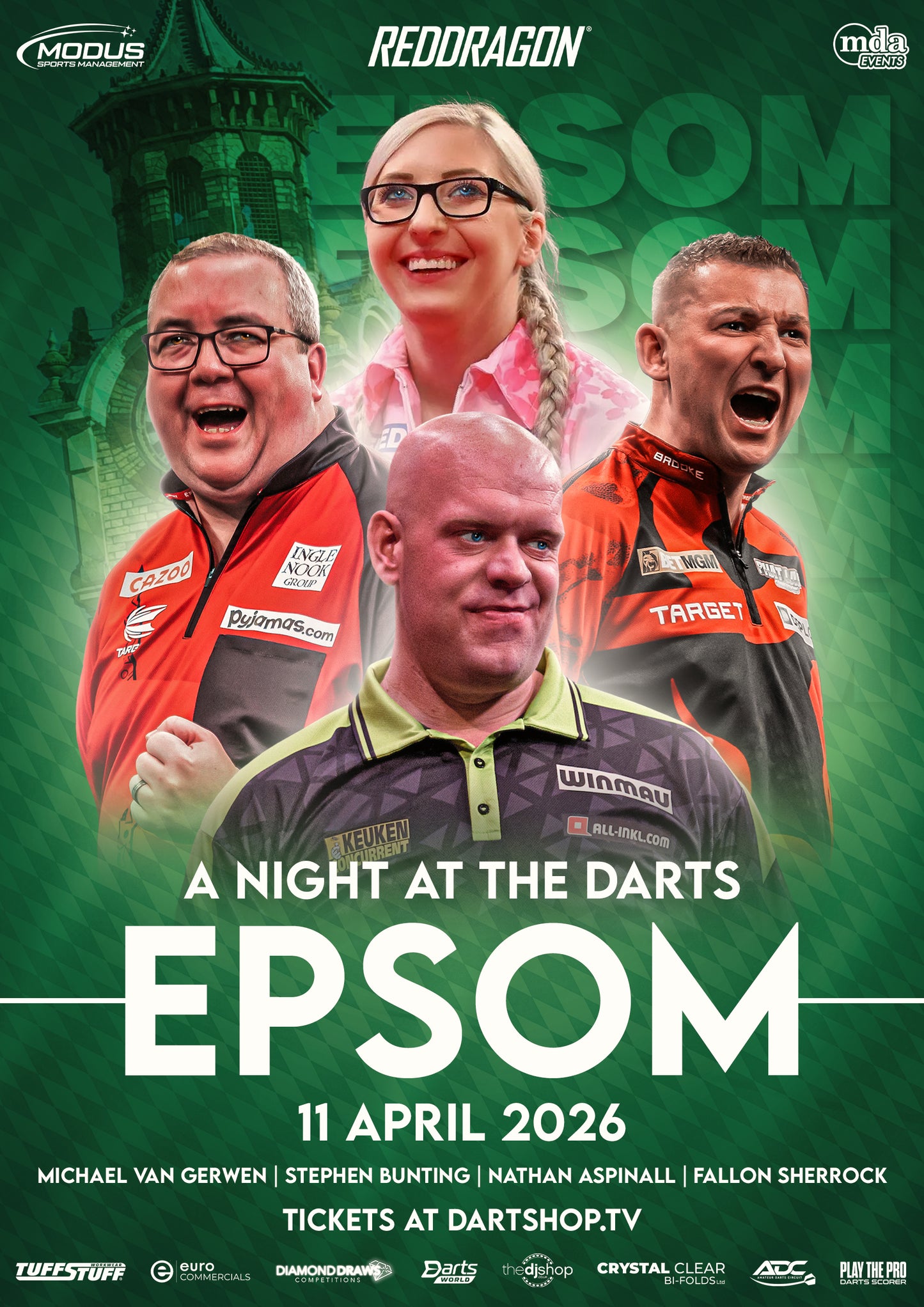 A Night at the Darts Epsom - 11th April 2026