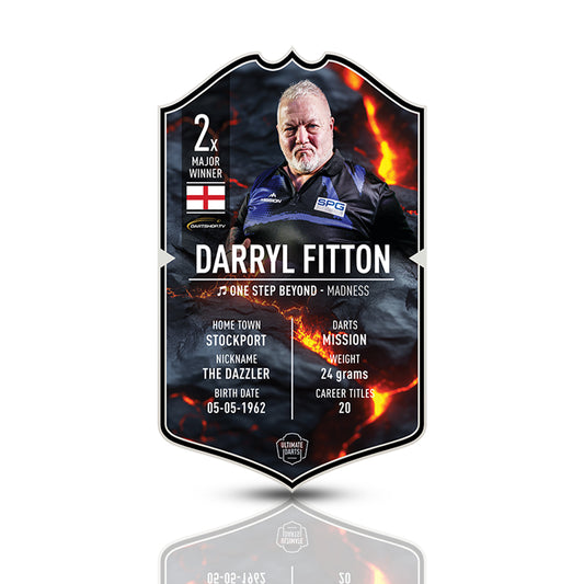 Darryl Fitton Signed Ultimate Card