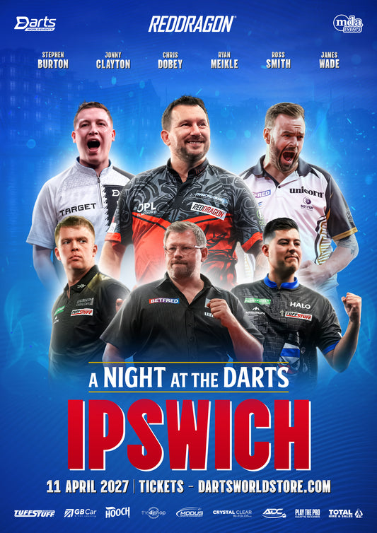 Sun Club A Night at the Darts Ipswich - 11th April 2027 - Two Tickets