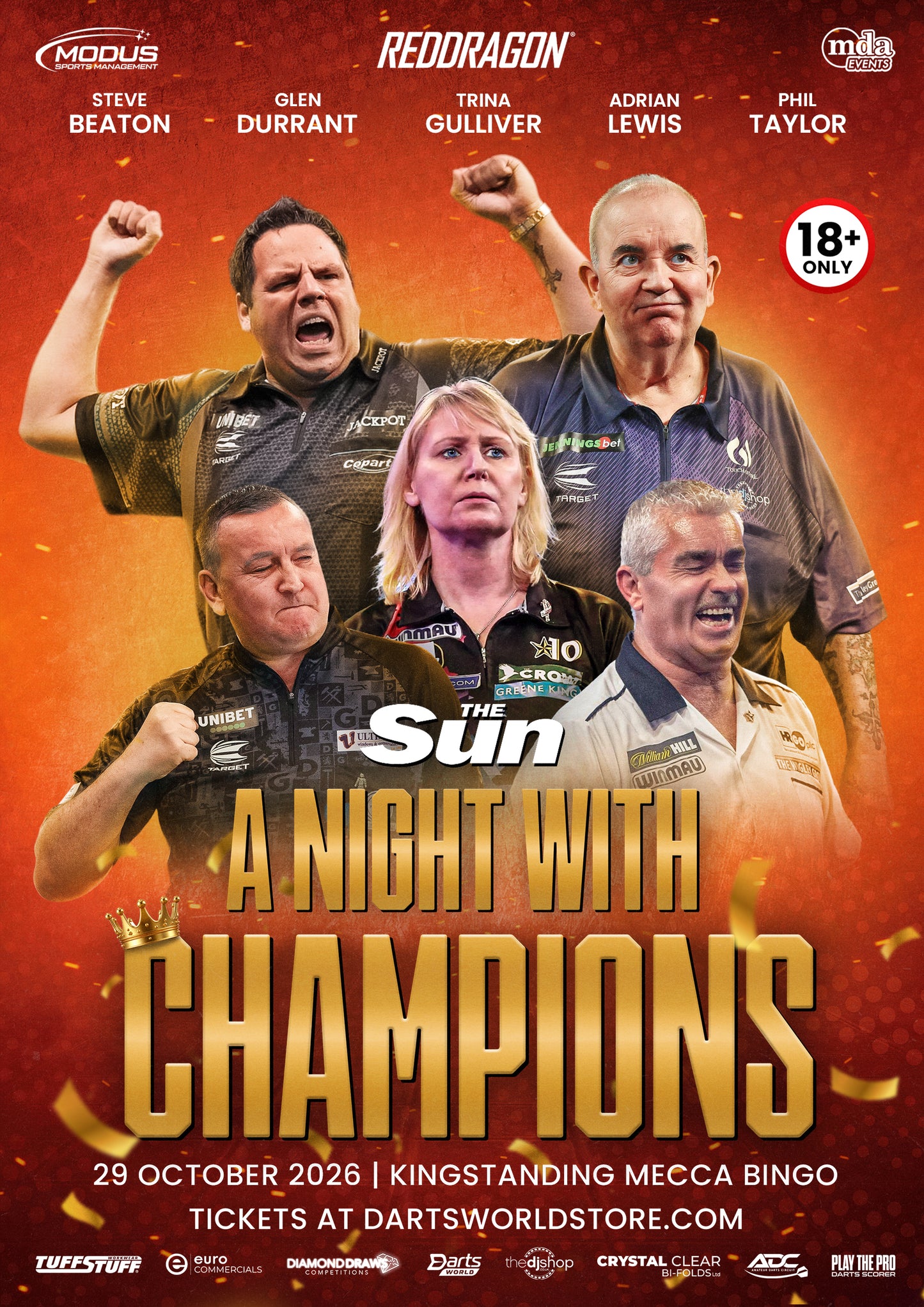 Sun Club A Night With Champions - 29th October 2026