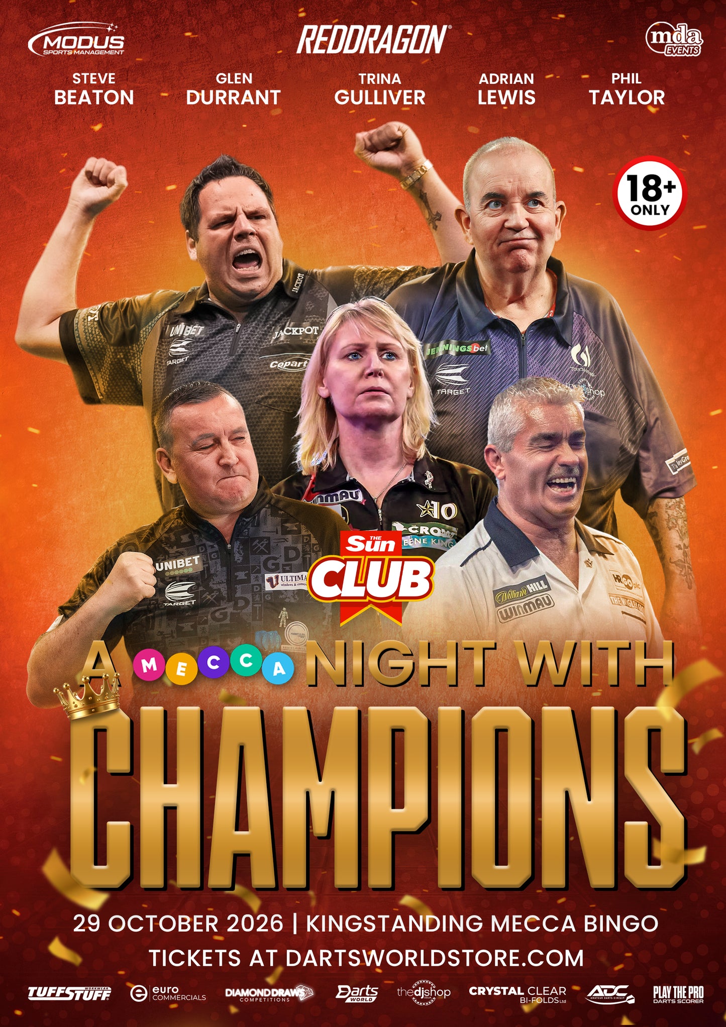 The Sun, A Night With Champions - 29th October 2026