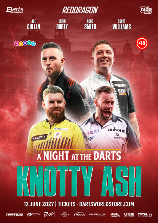 Sun Club A Night at the Darts Knotty Ash - 12th June 2027 - Two Tickets