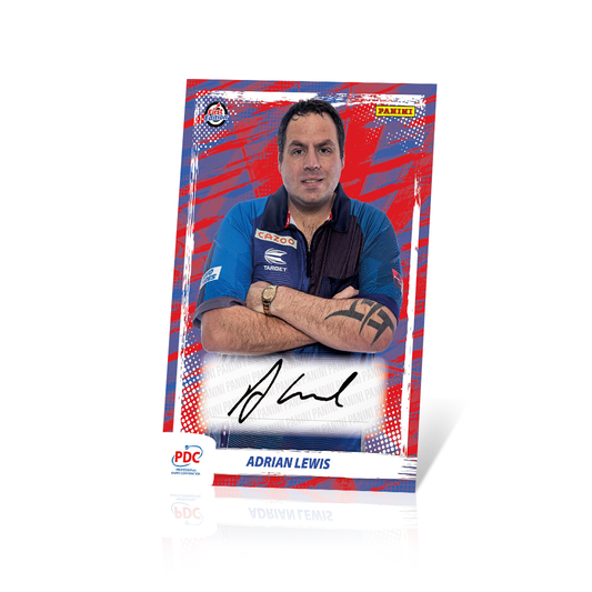 Adrian Lewis First Edition Autographed Trading Card