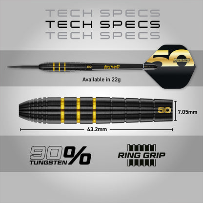 Luke Humphries - 50 Years Signed Limited Edition Darts