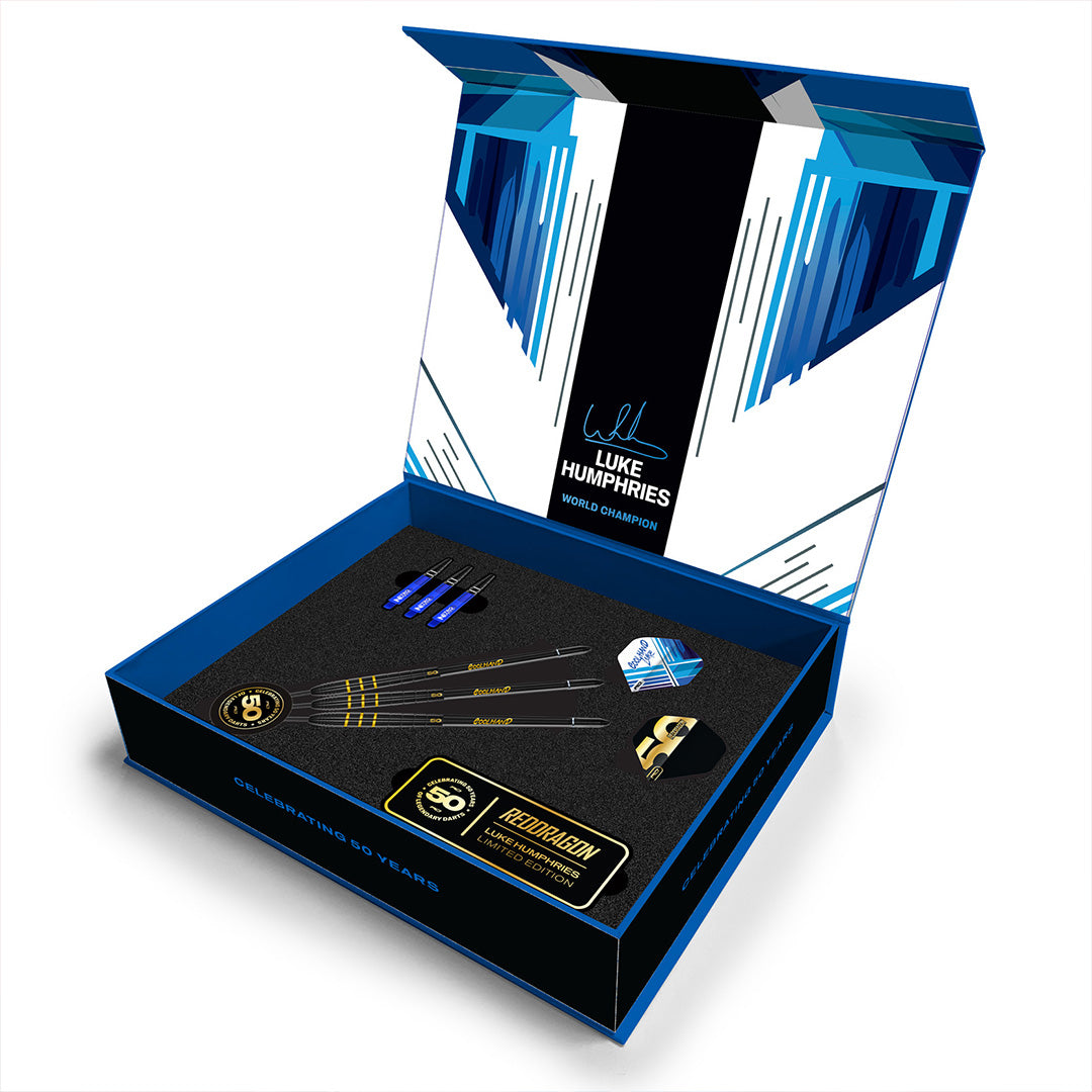 Luke Humphries - 50 Years Signed Limited Edition Darts