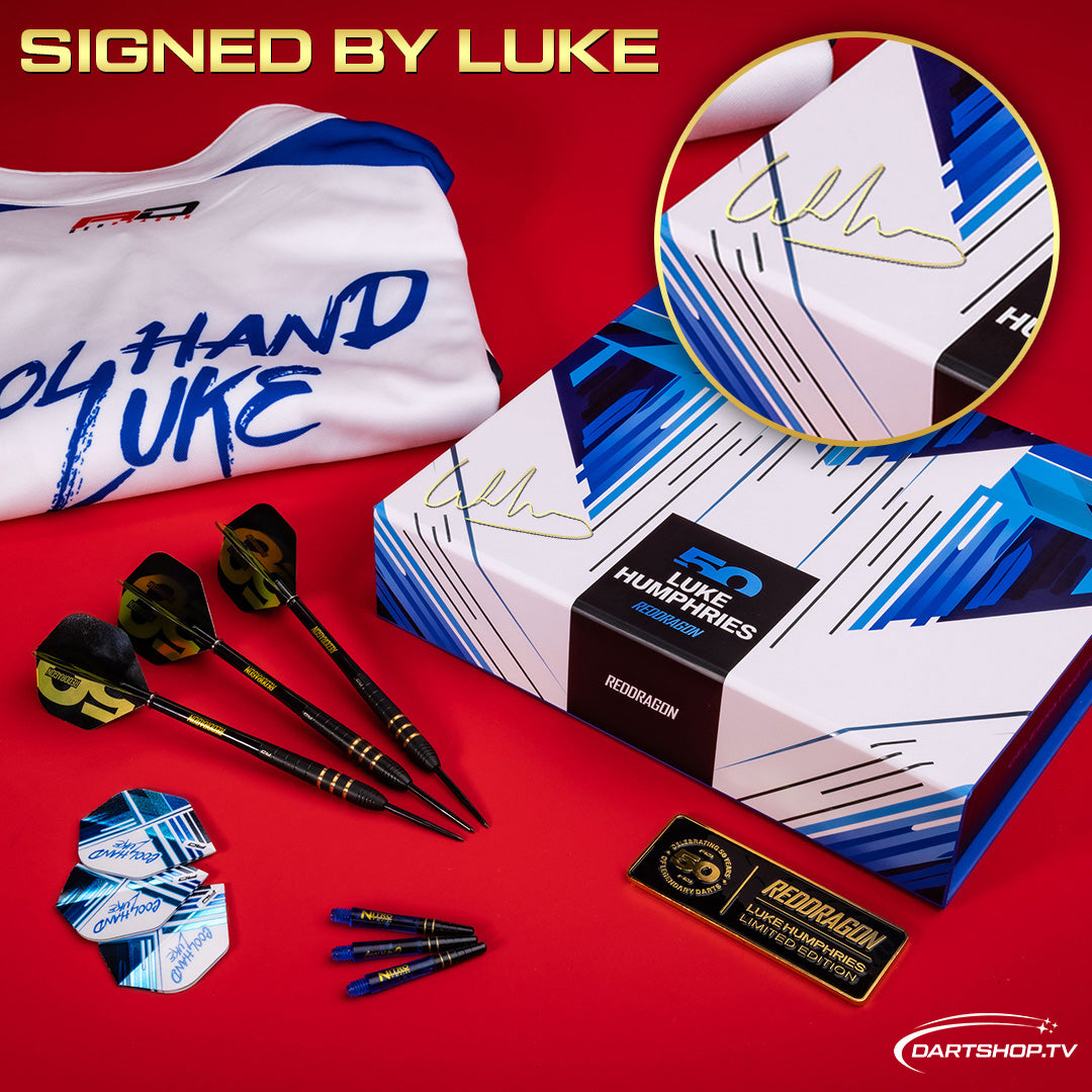 Luke Humphries - 50 Years Signed Limited Edition Darts