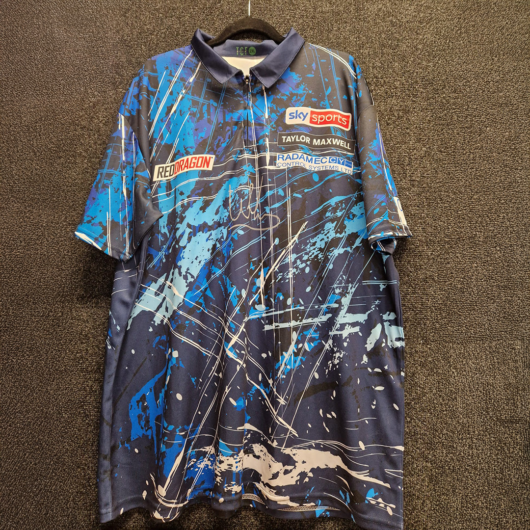 Luke Humphries Signed Match Replica Shirt
