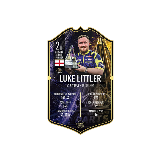 NEW: Luke Littler Signed Ultimate Card
