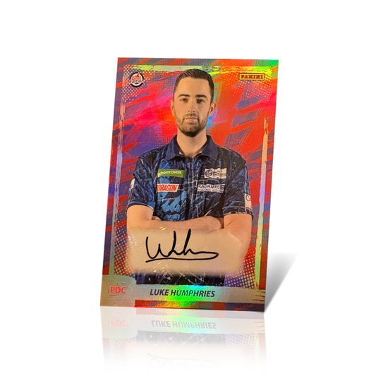 Luke Humphries Autographed First Edition Trading Card