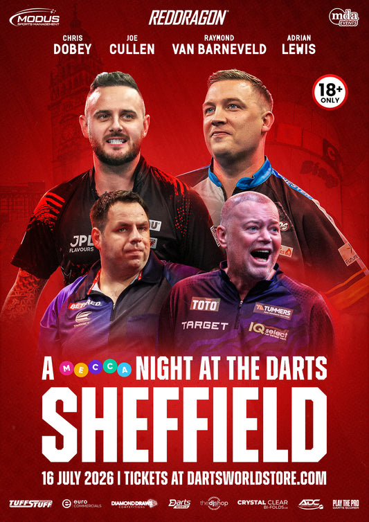 A Mecca Night at the Darts Sheffield - 16th July 2026